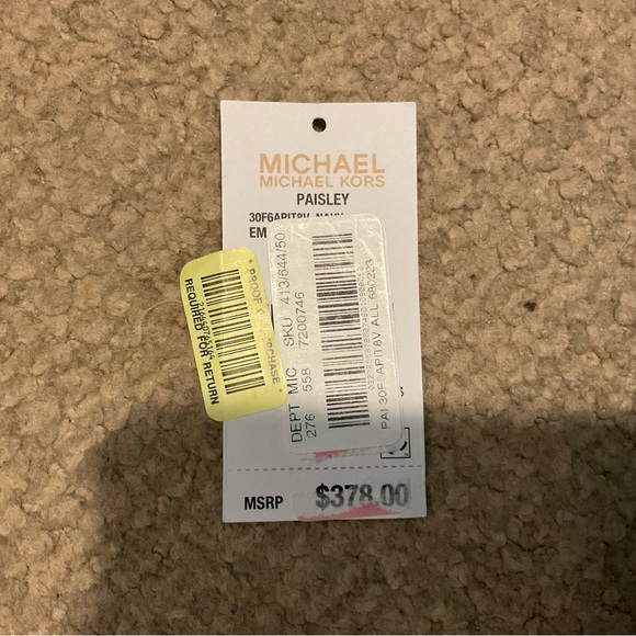 Michael Kors Paisley Canvas Tote - Picture 7 of 9